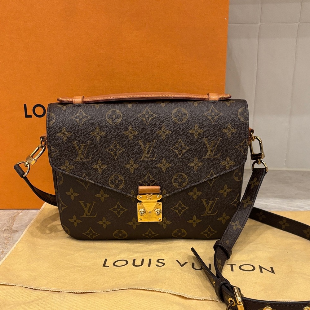 Louis Vuitton Classic Monogram Crossbody Bag